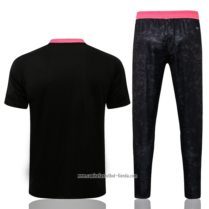 Chandal del Real Madrid 2021 2022 Manga Corta Negro